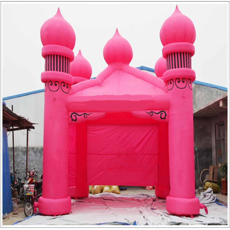港口粉色帐篷